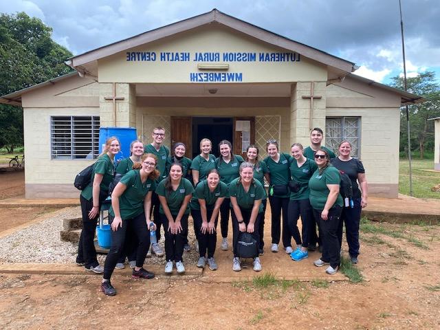 Nursing Students Traveled to Zambia